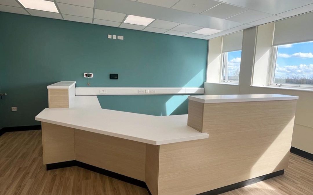 Reception Desk – Aintree Hospital