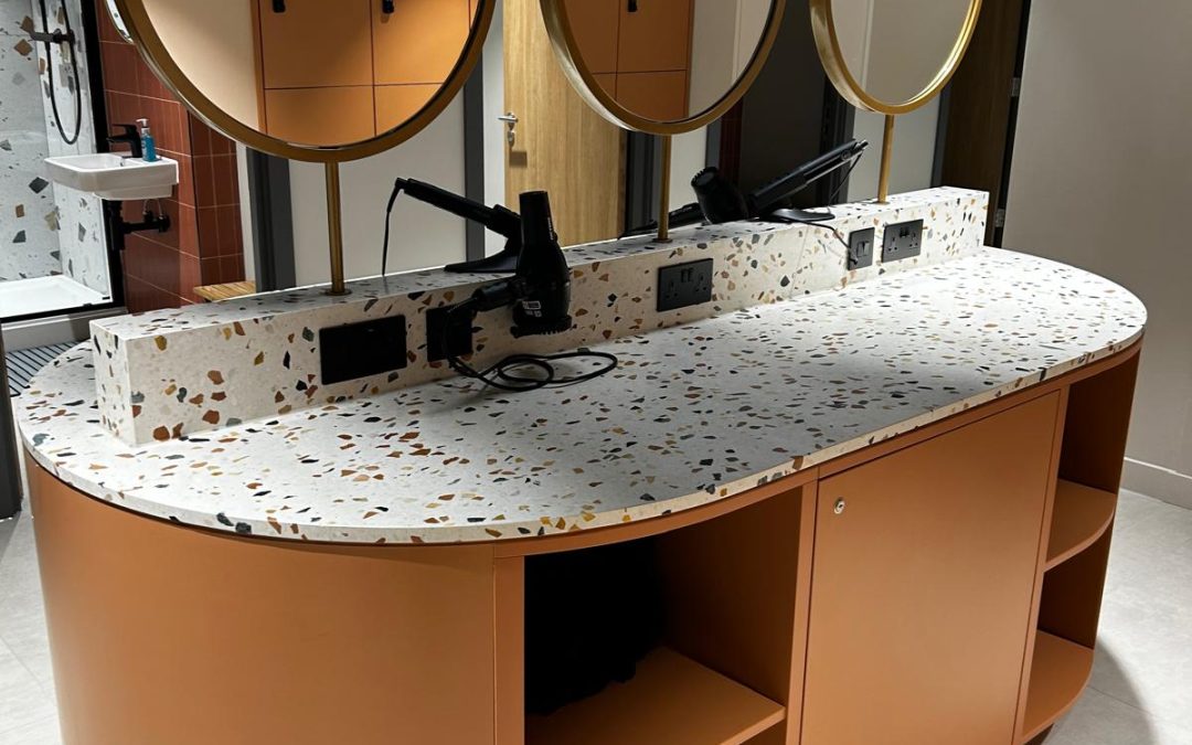 High End Office Changing Rooms