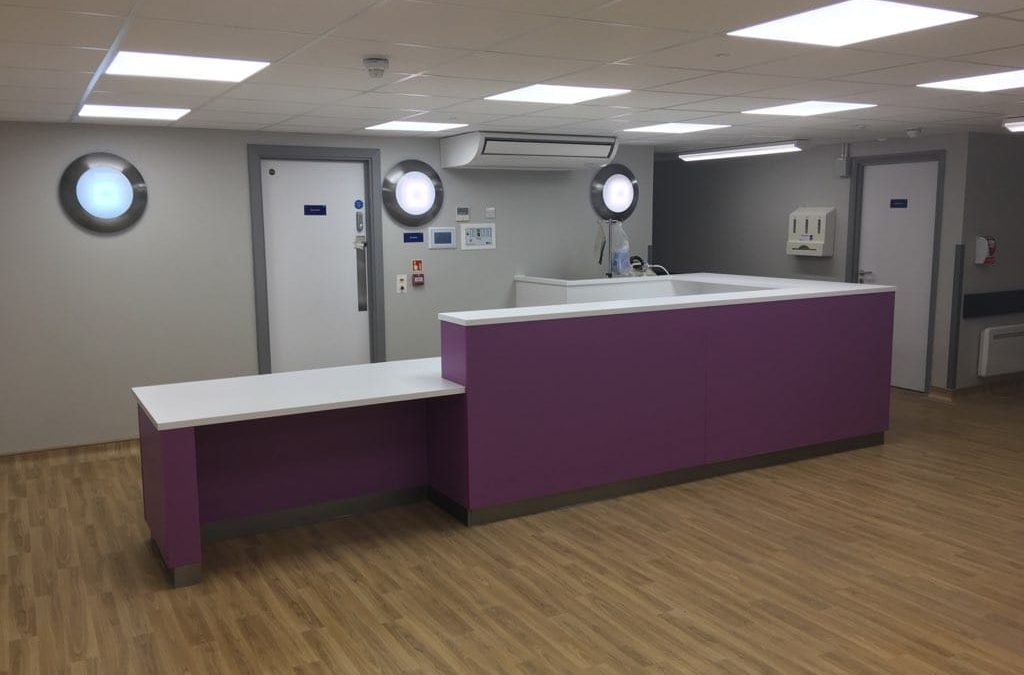 ‘L’ Shaped Reception Desk