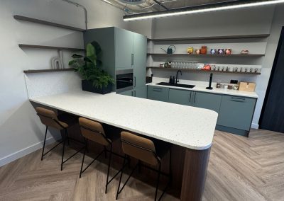 Kitchen, Acoustic Panelling & Phone Booth Fit Out