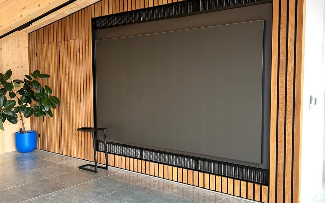 Upgrade to Stairs, Supply & Installation of AV Wall